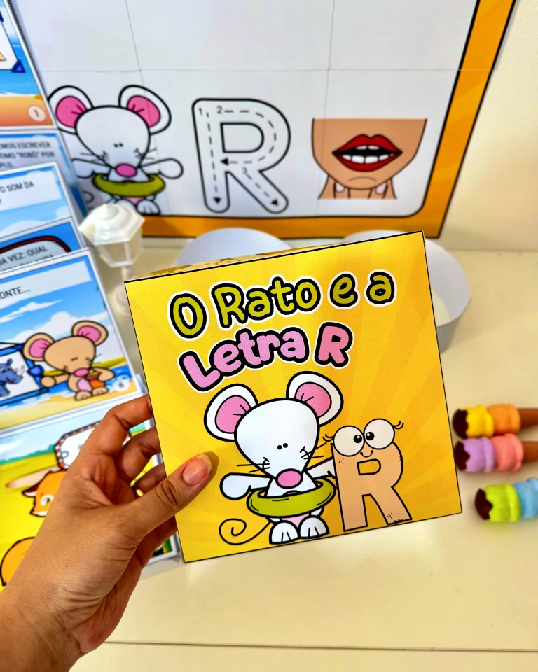 Kit História na Caixa e Cartaz Letra R — foto 8