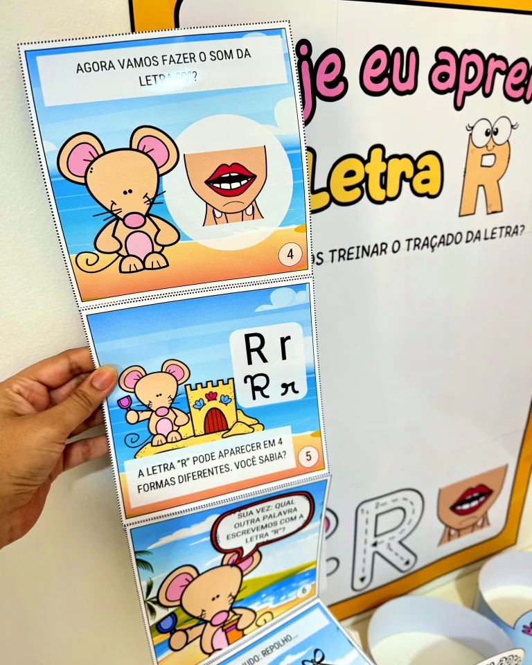 Kit História na Caixa e Cartaz Letra R — foto 10