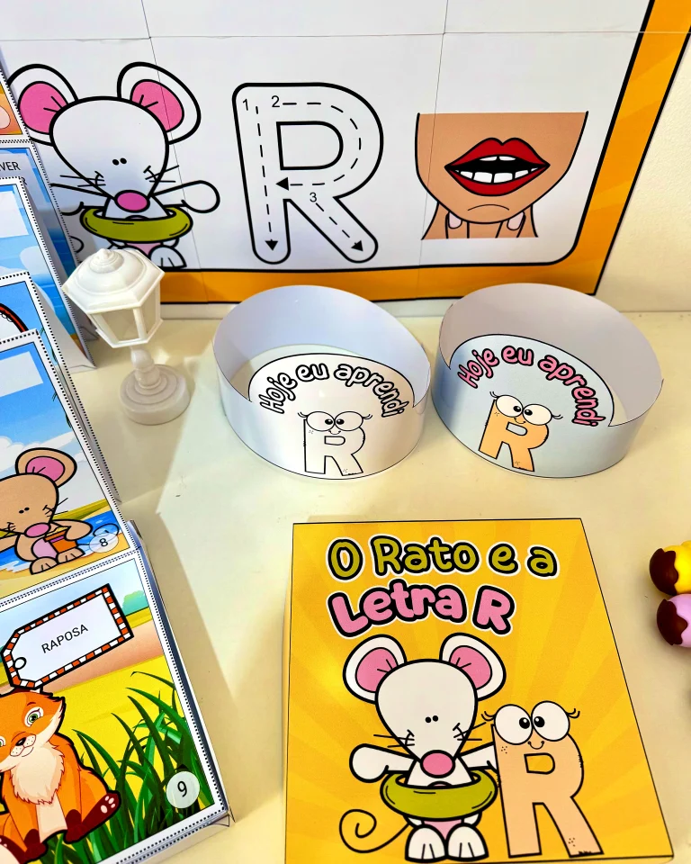 Kit História na Caixa e Cartaz Letra R — foto 11