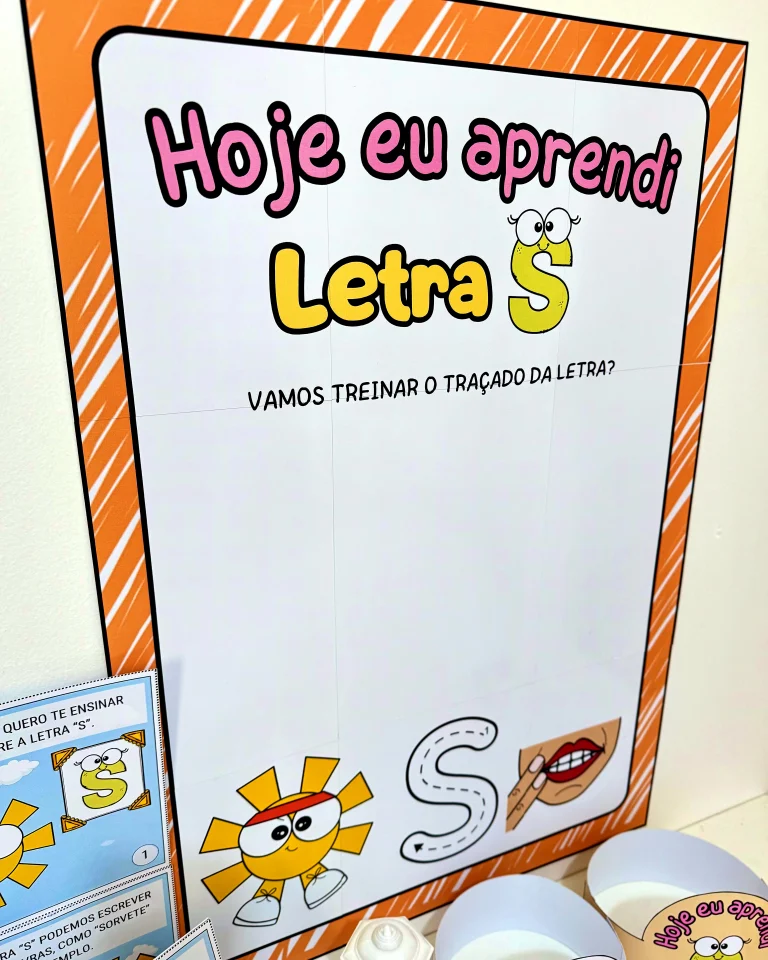 Kit História na Caixa e Cartaz Letra S — foto 10