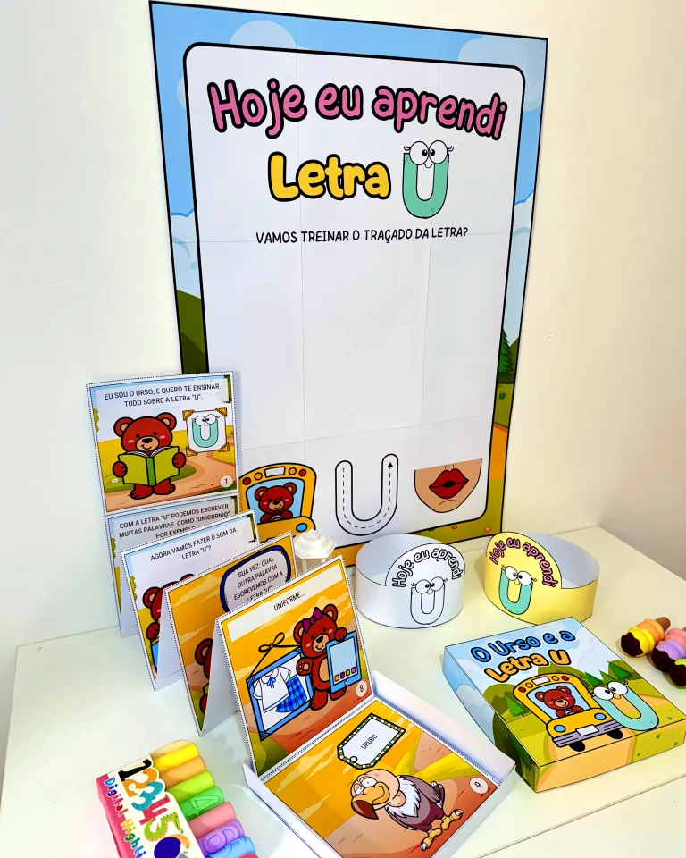 Kit História na Caixa e Cartaz Letra U — foto 6