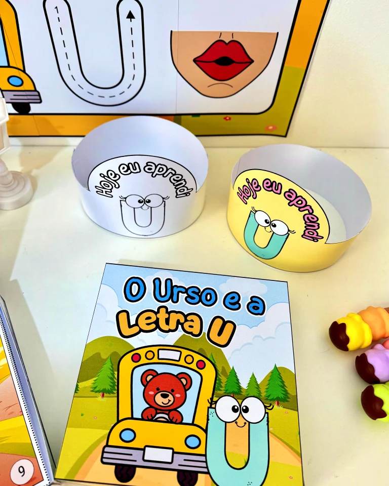Kit História na Caixa e Cartaz Letra U — foto 12