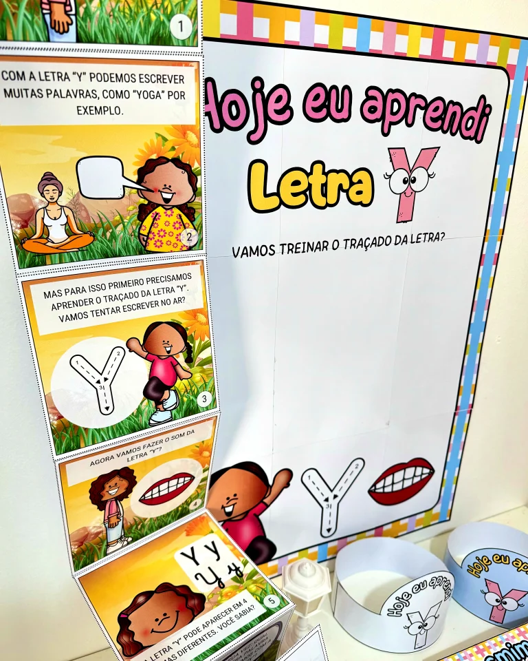 Kit História na Caixa e Cartaz Letra Y — foto 10