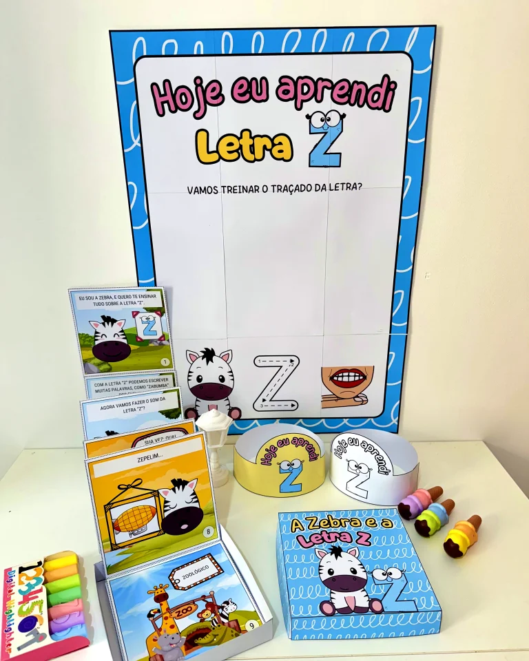 Kit História na Caixa e Cartaz Letra Z — foto 4