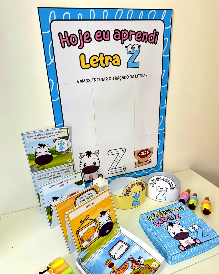Kit História na Caixa e Cartaz Letra Z — foto 5
