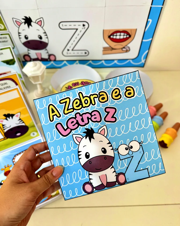 Kit História na Caixa e Cartaz Letra Z — foto 8