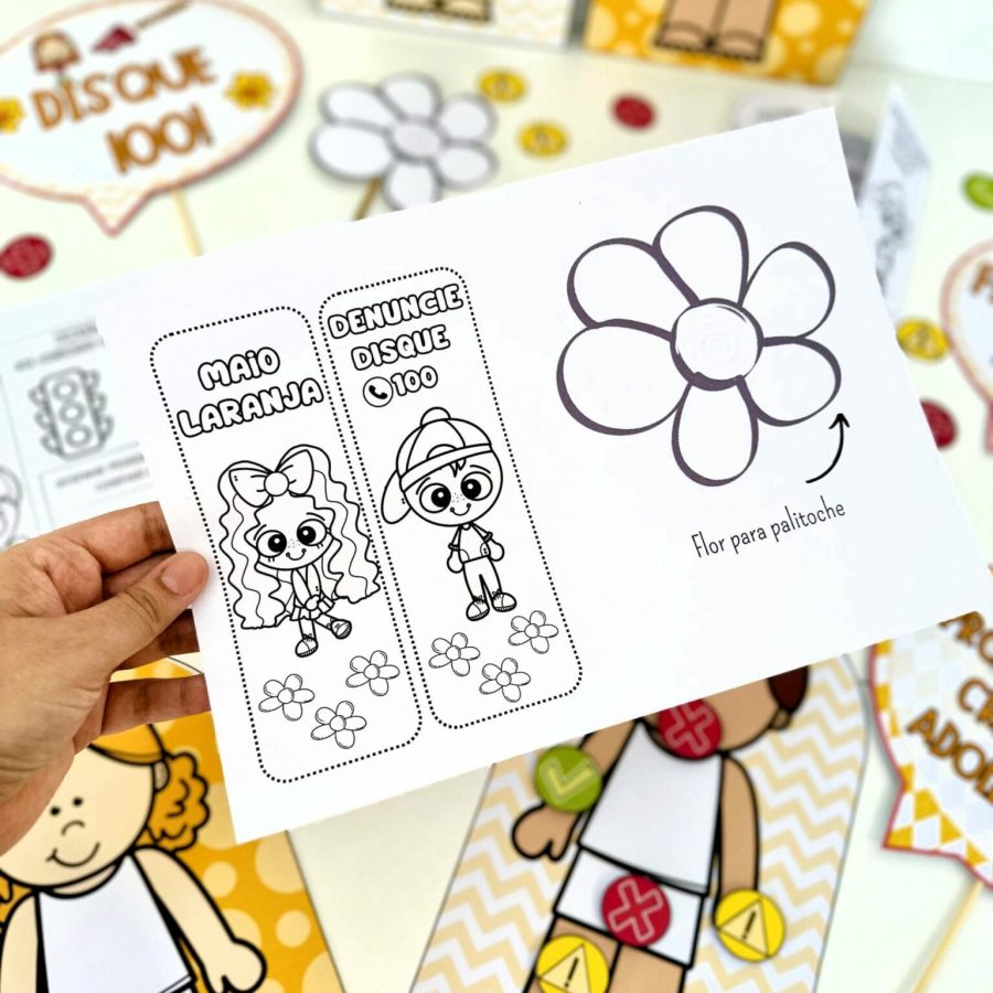 Kit - Maio Laranja - Maio Laranja - Pedagogia de Ideias Kit - Maio Laranja - Maio Laranja