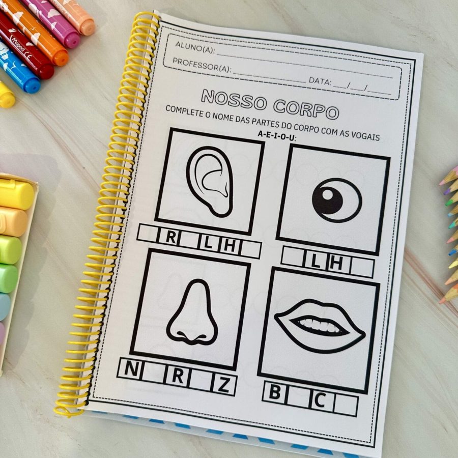 Kit Nosso Corpo - Atividades - Pedagogia de Ideias Kit Nosso Corpo - Atividades