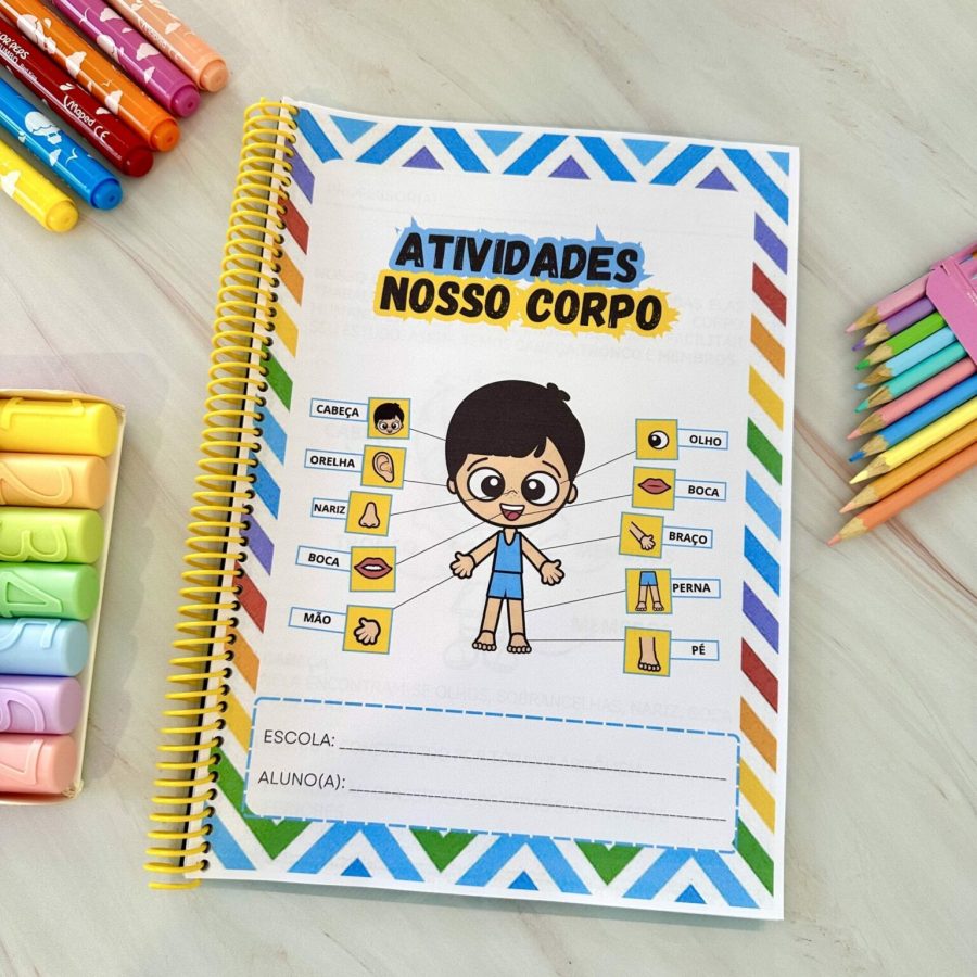 Kit Nosso Corpo - Atividades - Pedagogia de Ideias Kit Nosso Corpo - Atividades