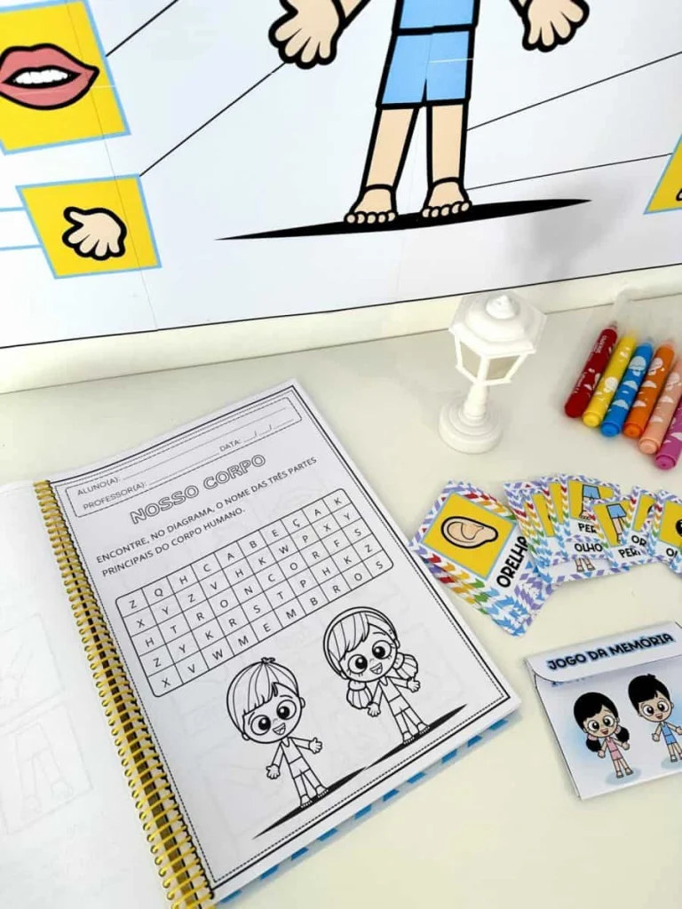Kit Nosso Corpo com Apostila e Jogo — foto 36