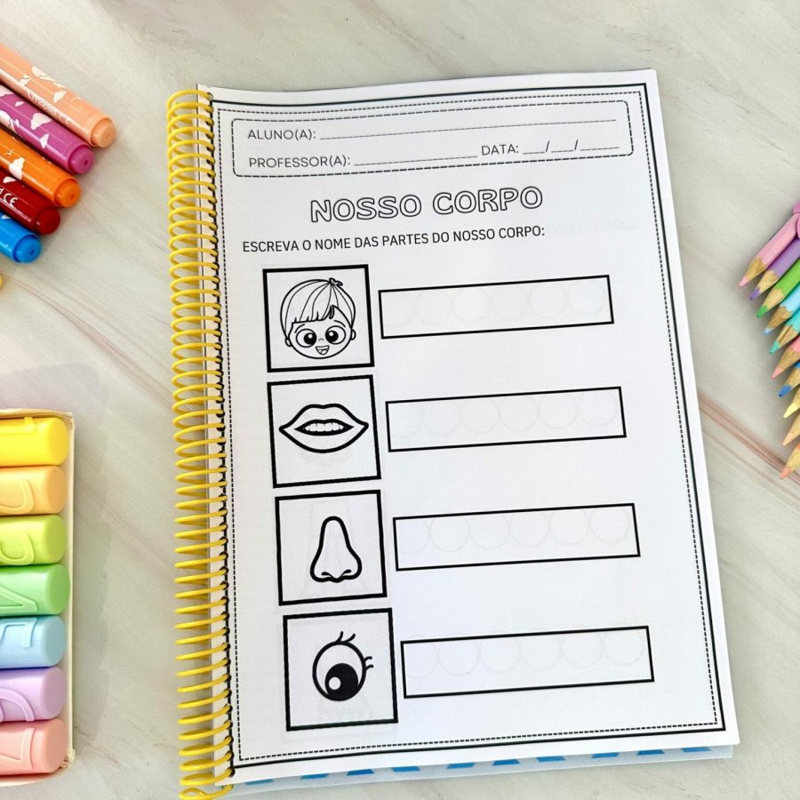 Kit Nosso Corpo - Atividades - Pedagogia de Ideias Kit Nosso Corpo - Atividades