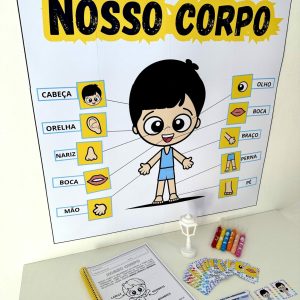 Kit Nosso Corpo - Atividades - Pedagogia de Ideias Kit Nosso Corpo - Atividades