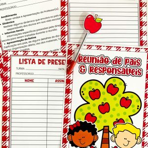 Kit Reunião: Colhendo Frutos - Reunião de Pais - Pedagogia de Ideias Kit Reunião: Colhendo Frutos - Reunião de Pais