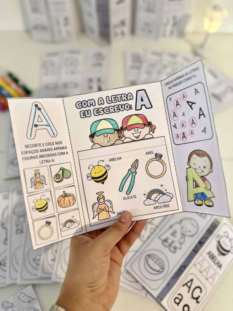 Lapbook do Alfabeto com 26 Livrinhos — foto 4
