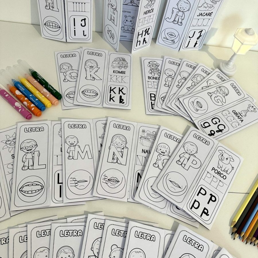 Lapbook do Alfabeto - Alfabetização - Pedagogia de Ideias Lapbook do Alfabeto - Alfabetização