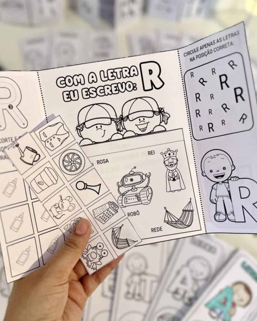 Lapbook do Alfabeto - Alfabetização