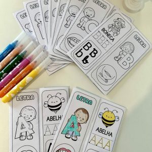 Lapbook do Alfabeto - Alfabetização - Pedagogia de Ideias Lapbook do Alfabeto - Alfabetização