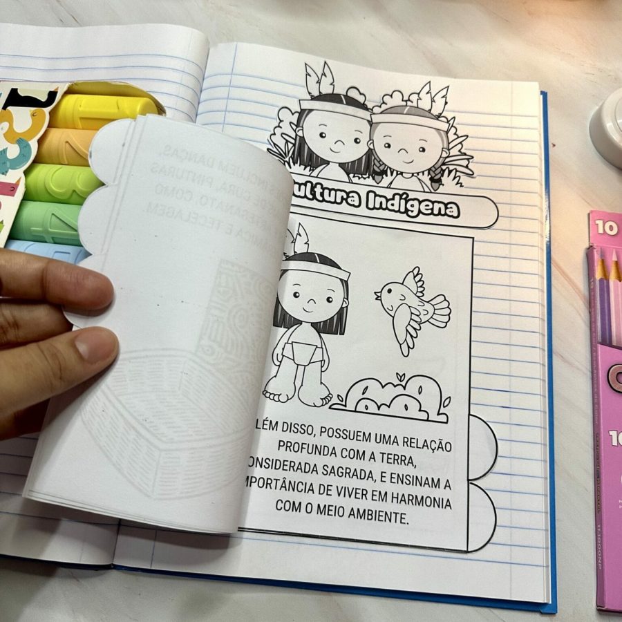 Livrinho Cultura Indígena - Dia dos Povos Indígenas - Pedagogia de Ideias Livrinho Cultura Indígena - Dia dos Povos Indígenas