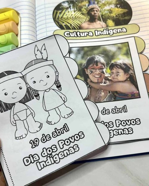 Livrinho Cultura Indígena - Dia dos Povos Indígenas