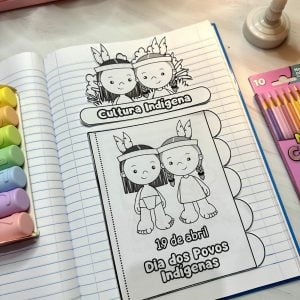 Livrinho Cultura Indígena - Dia dos Povos Indígenas - Pedagogia de Ideias Livrinho Cultura Indígena - Dia dos Povos Indígenas