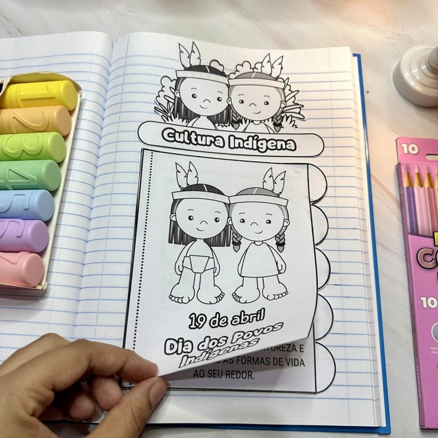 Livrinho Cultura Indígena - Dia dos Povos Indígenas - Pedagogia de Ideias Livrinho Cultura Indígena - Dia dos Povos Indígenas