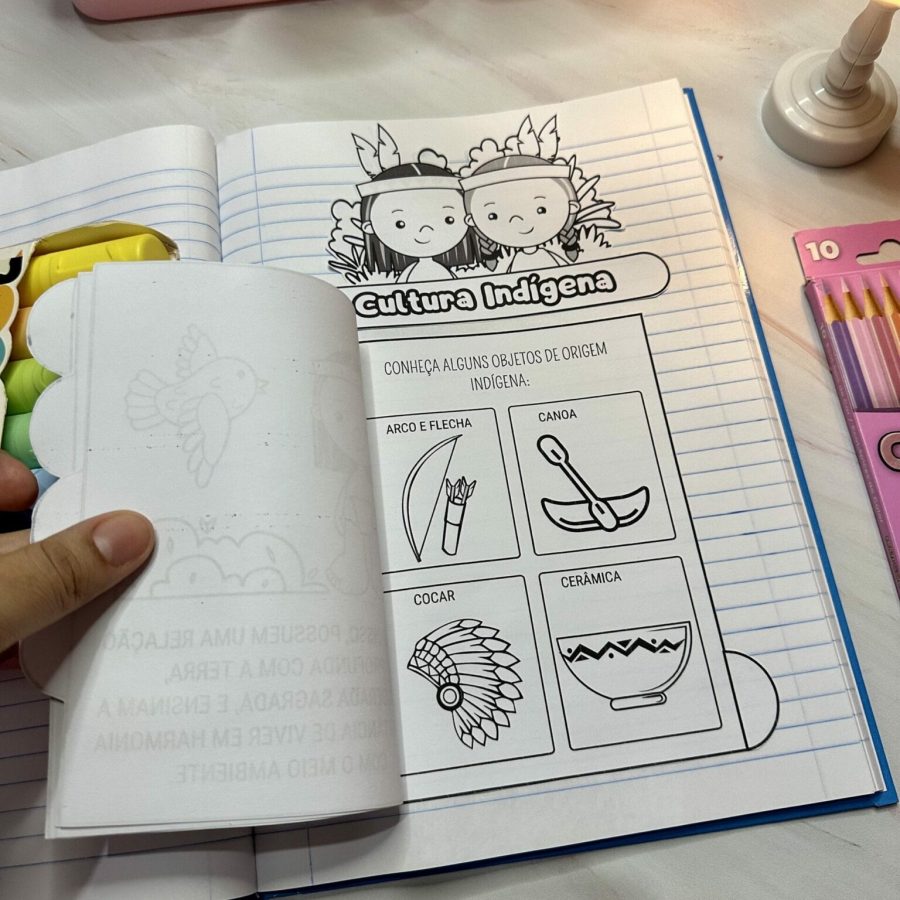 Livrinho Cultura Indígena - Dia dos Povos Indígenas - Pedagogia de Ideias Livrinho Cultura Indígena - Dia dos Povos Indígenas