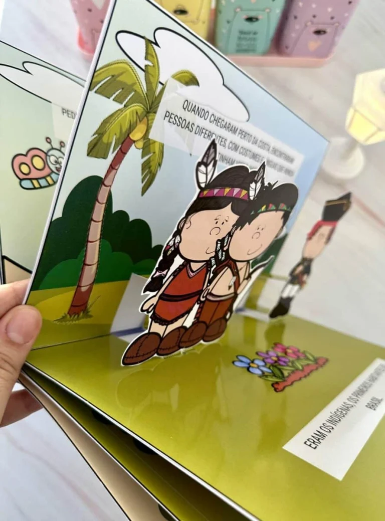 Livro 3D Descobrimento do Brasil — foto 10
