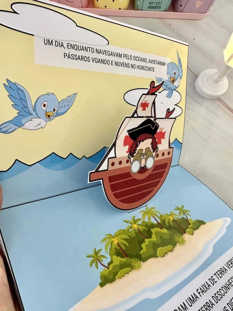 Livro 3D Descobrimento do Brasil — foto 12
