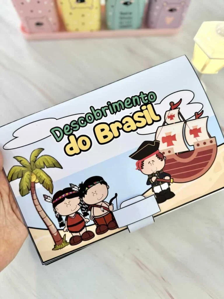 Livro 3D Descobrimento do Brasil — foto 3