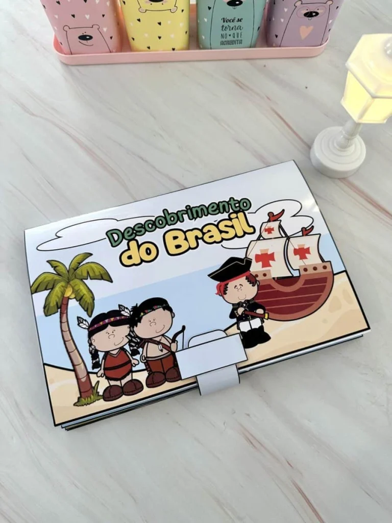 Livro 3D Descobrimento do Brasil — foto 7