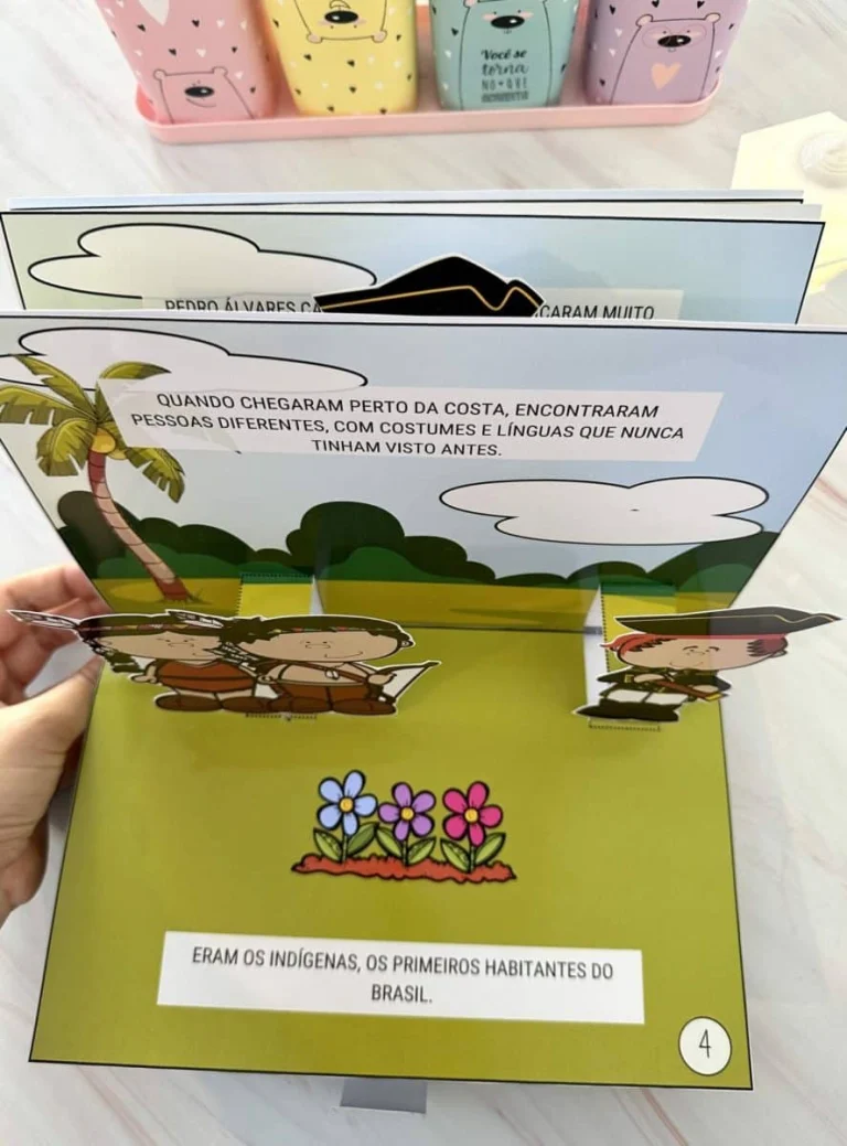 Livro 3D Descobrimento do Brasil — foto 8