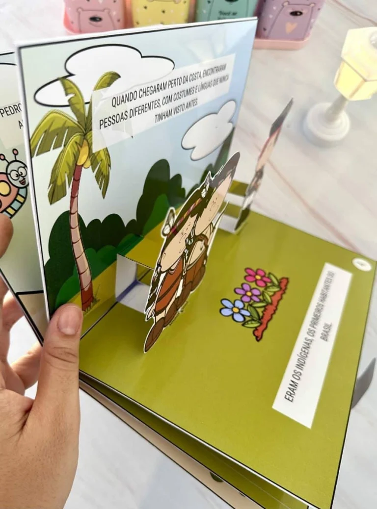 Livro 3D Descobrimento do Brasil — foto 9