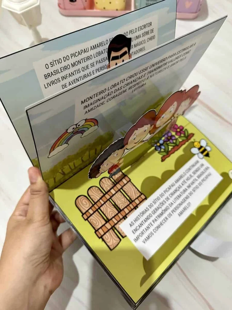 Livro 3D Sítio do Picapau Amarelo — foto 3