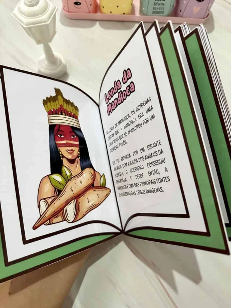 Livro com 12 Lendas Indígenas Ilustradas — foto 15