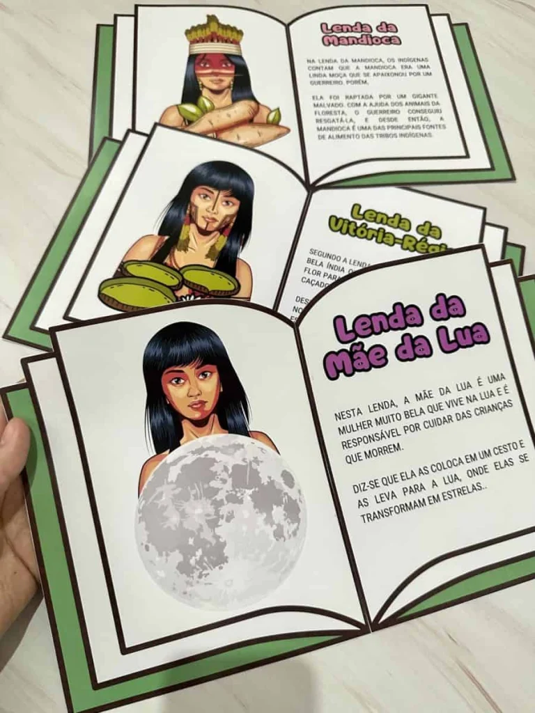 Livro com 12 Lendas Indígenas Ilustradas — foto 3