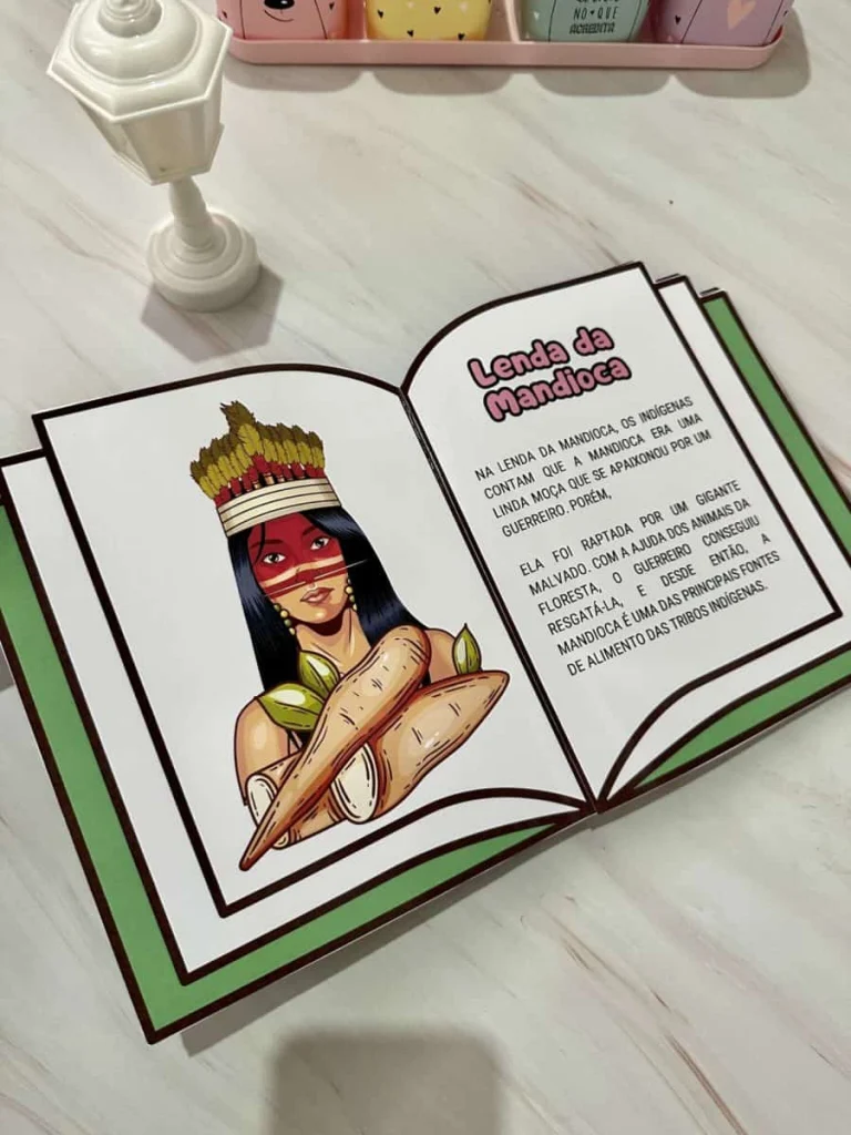 Livro com 12 Lendas Indígenas Ilustradas — foto 4