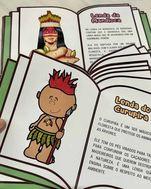 Livro Lendas Indígenas - Dia dos Povos Indígenas