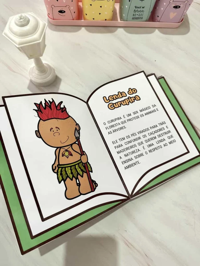 Livro com 12 Lendas Indígenas Ilustradas — foto 8