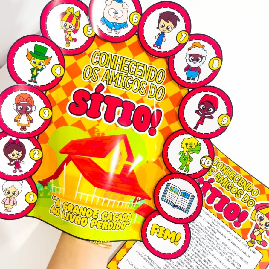 Luva - Conhecendo os Amigos do Sítio - Dia Nacional do Livro Infantil - Pedagogia de Ideias Luva - Conhecendo os Amigos do Sítio - Dia Nacional do Livro Infantil