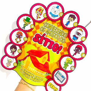 Luva - Conhecendo os Amigos do Sítio - Dia Nacional do Livro Infantil