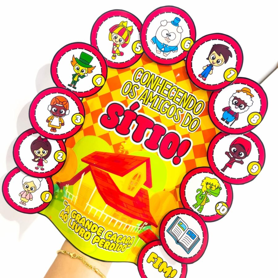 Luva - Conhecendo os Amigos do Sítio - Dia Nacional do Livro Infantil - Pedagogia de Ideias Luva - Conhecendo os Amigos do Sítio - Dia Nacional do Livro Infantil