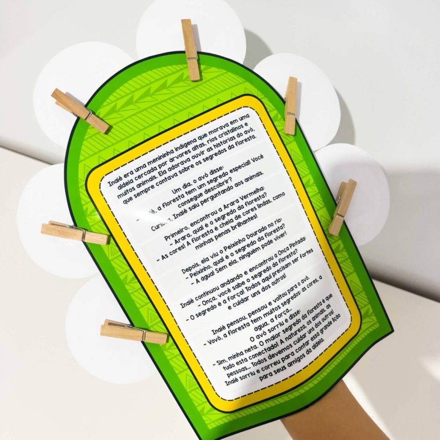 Luva Inaiê e o Segredo da Floresta - Dia dos Povos Indígenas - Pedagogia de Ideias Luva Inaiê e o Segredo da Floresta - Dia dos Povos Indígenas