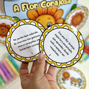Luva - Laranjinha: A Flor Corajosa! - Maio Laranja - Pedagogia de Ideias Luva - Laranjinha: A Flor Corajosa! - Maio Laranja