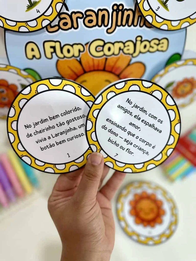 Luva Laranjinha A Flor Corajosa — foto 3