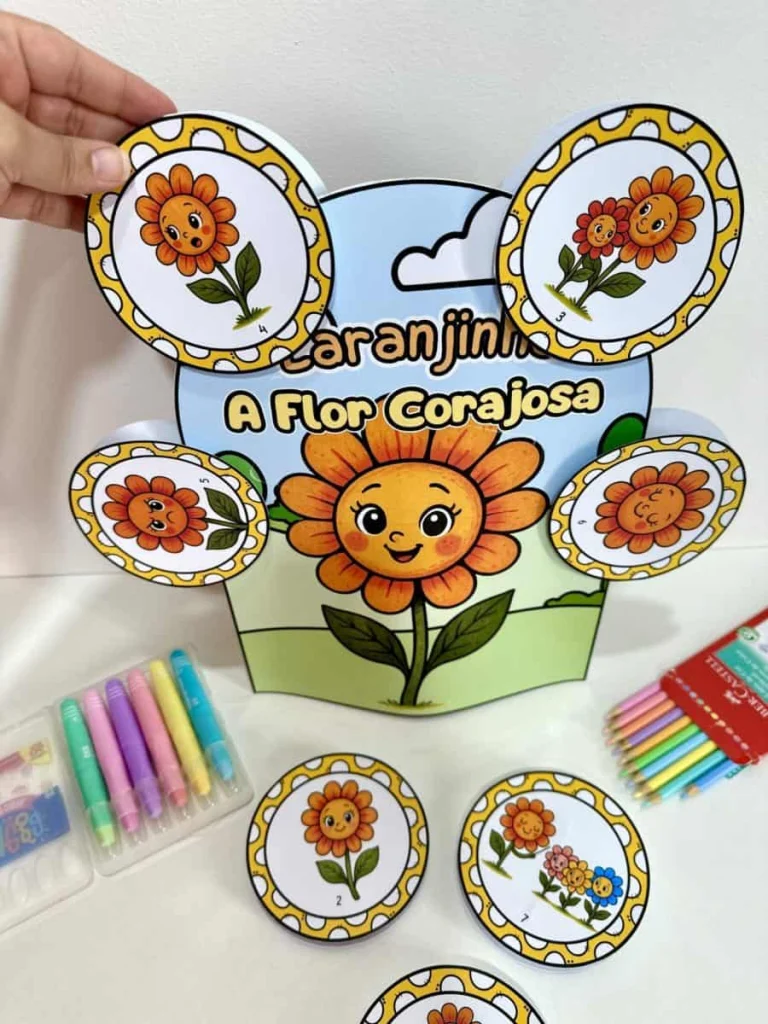Luva Laranjinha A Flor Corajosa — foto 1