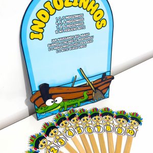 Luva Musical Indiozinhos - Dia dos Povos Indígenas