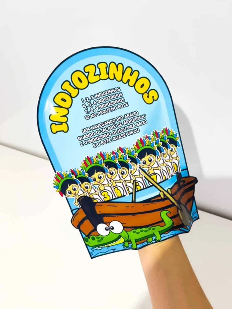 Luva Musical da Canção Indiozinhos — foto 2
