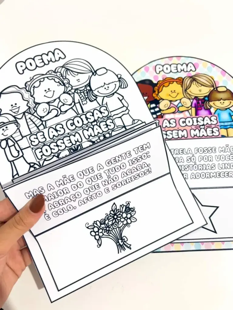 Luva Poema Se as Coisas Fossem Mães — foto 2
