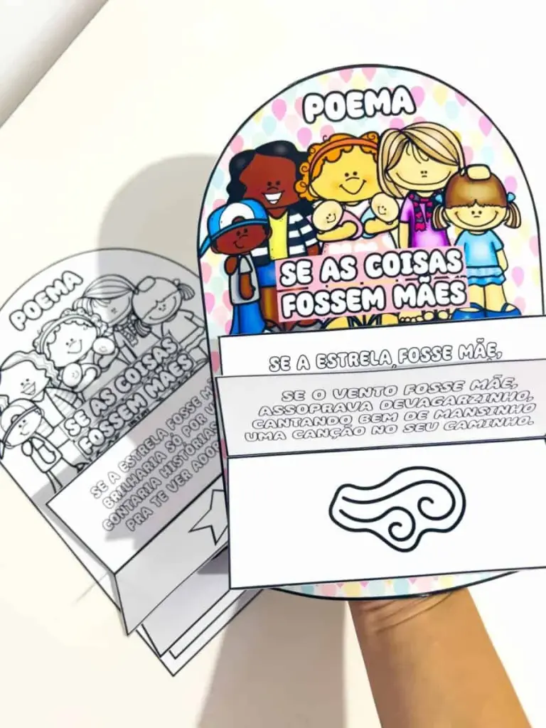 Luva Poema Se as Coisas Fossem Mães — foto 1