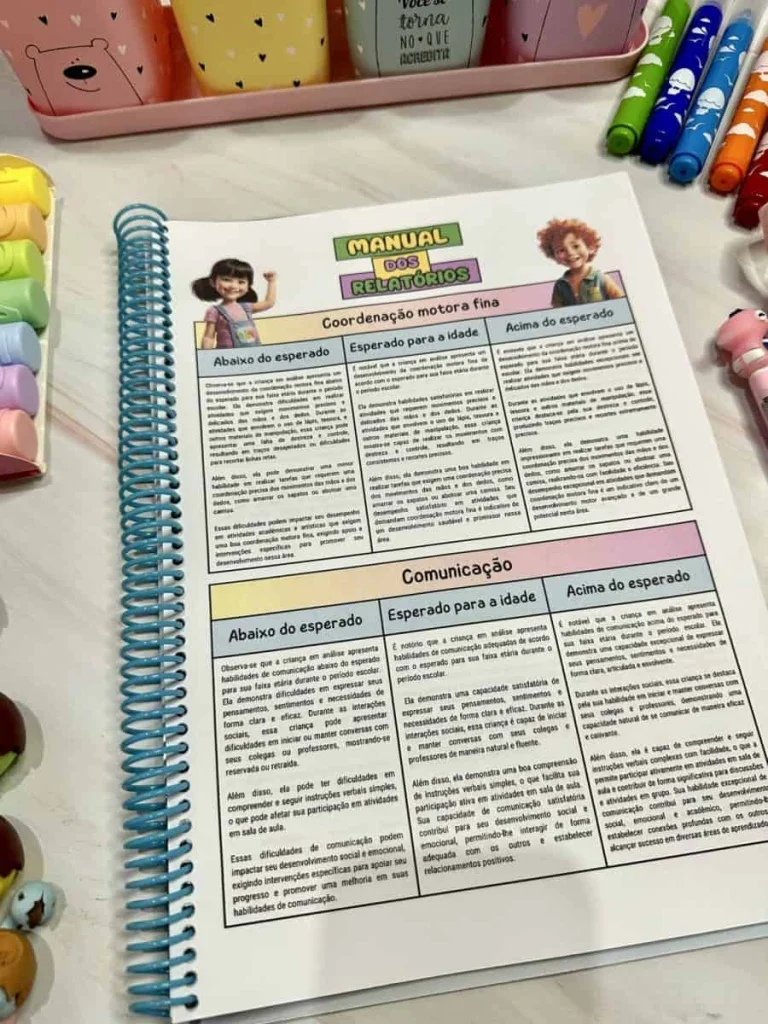 Manual de Relatórios Individuais para Educação Infantil — foto 13
